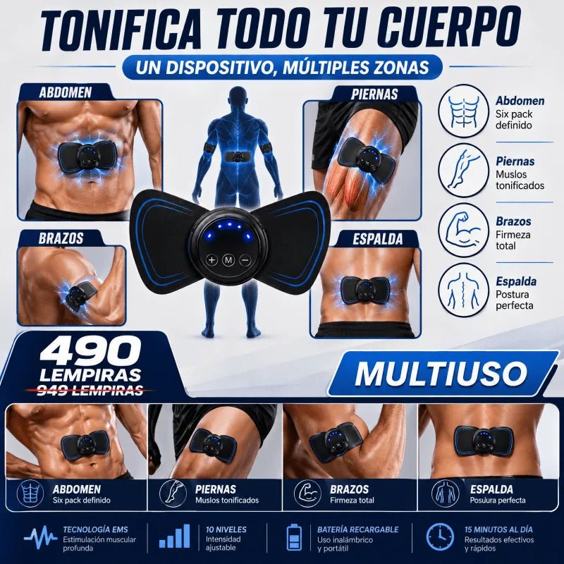 CorePulse Pro™ – Tonificador Abdominal EMS